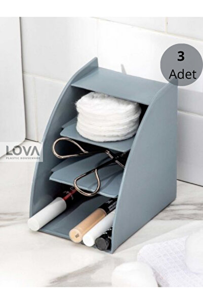 Lova Bölmeli Masaüstü Düzenleyici Organizer (3 Adet)