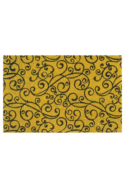 UnicSpot Common design entrance mat Yellow, 40x60 cm
