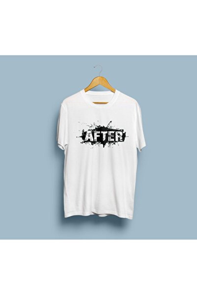Generic Brand Υπερμεγέθη μπλουζάκι Unisex με σχέδιο After Written Design
