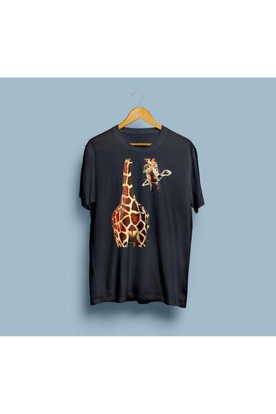 eioswear Design girafe - Unisex supradimensionat tricou