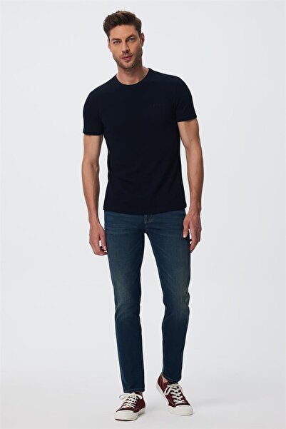 Lee Cooper Чоловічі джинсові штани Jagger Regular Waist Slim Fit Straight Leg...