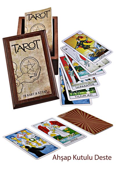 Delta Kültür Yayınevi Crescent Altundal - Tarot Deck and Book