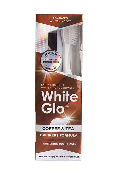 White Glo Tea Coffee Consumers Whitening Toothpaste 150 g