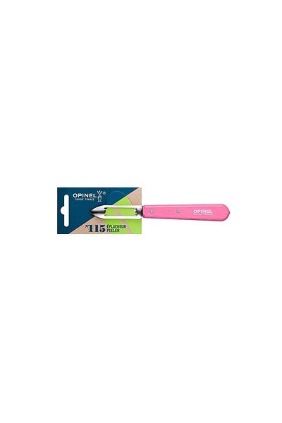 Opinel Essential Stationary Pink Peeler 6 cm No:115