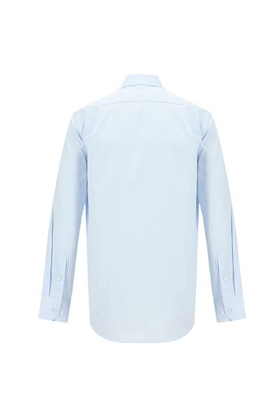 Abdullah Kiğılı Long Sleeve Classic Patterned Cotton Shirt