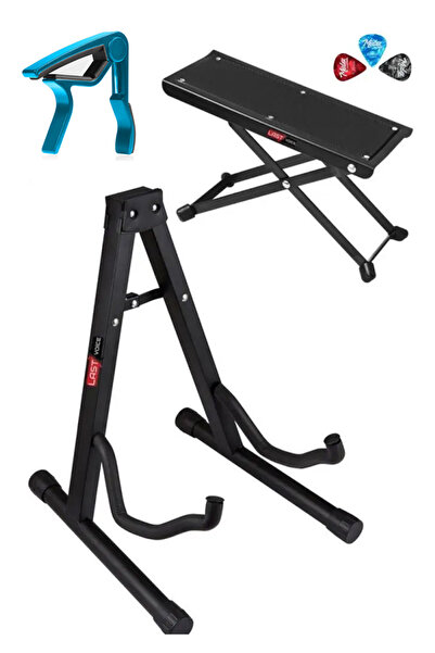 Lastvoice Gtr-111pdcp حامل جيتار احترافي + حامل + كابو