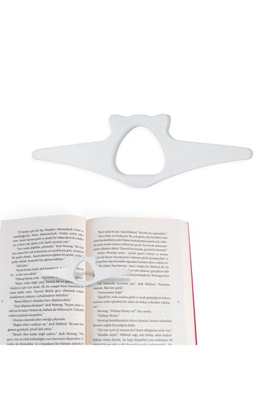 BCOVERART 3d Ayraç Okuma Yüzüğü Beyaz