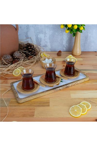 Bambum Kangura Lemon Rectangular Tray Medium