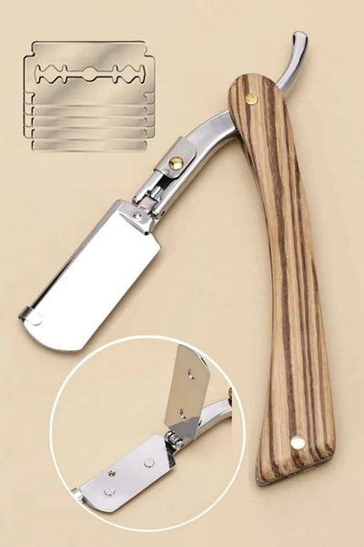 Qualis U6 Mechanism Ustura 5 Pieces Leaf Razor