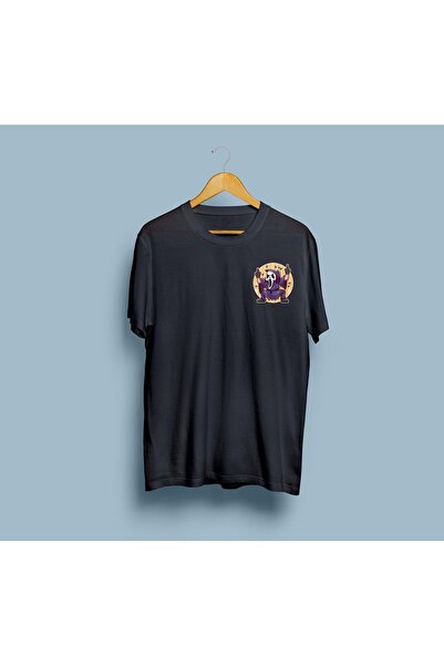 eioswear تي شيرت مطبوع عليه صراخ كبير الحجم للجنسين