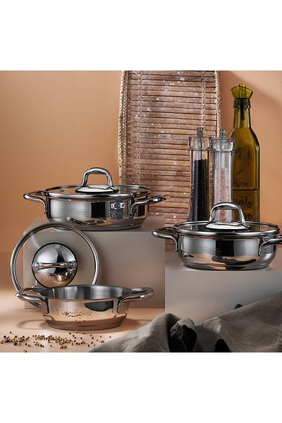 Aryıldız Aria 6 Piece Steel Pan Set