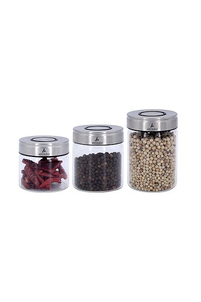 Aryıldız Timeless Slim 3 Piece Storage Container