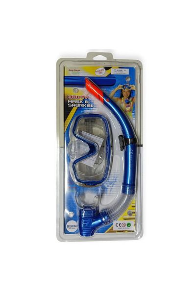 FAYMEM GLOBAL Mask Snorkel Safari Diving Set Tepered Glass /113Csb
