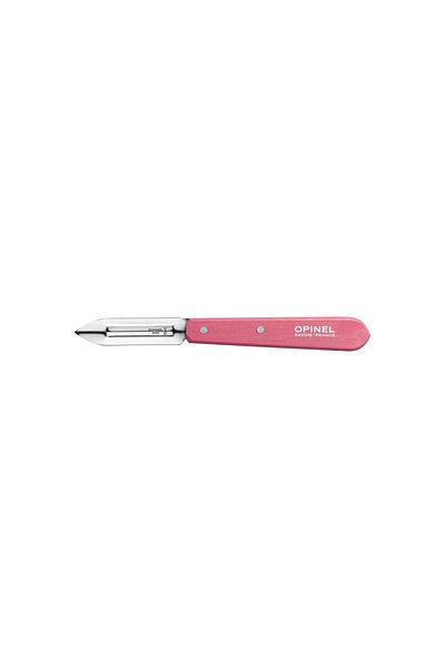 Opinel Essential Stationary Pink Peeler 6 cm No:115
