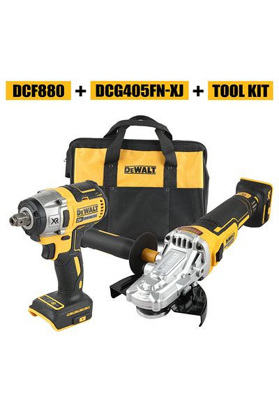 Choice No Battery Combin Dewalt Dcf880 Or Dcg405fn Or Dwbag Electric Wrench Angle Grinder Polishing Machine