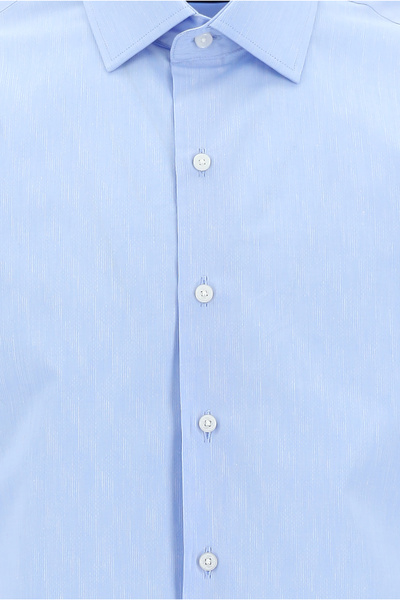 Abdullah Kiğılı Κλασικό βαμβακερό πουκάμισο με μακρυμάνικο Slim Fit Slim Fit