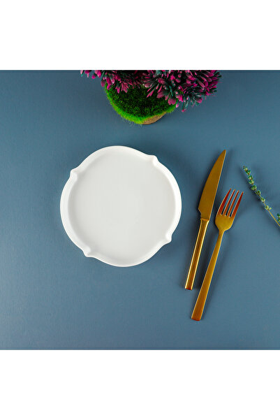 Aryıldız Lunar Round Serving Plate 18 cm