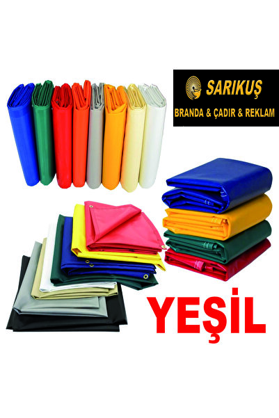 KAYA PLASTİK 200 x 350 Cm Pvc 650 gr Kalın Tır Brandası , Koruma, Gölgelik, Ç...