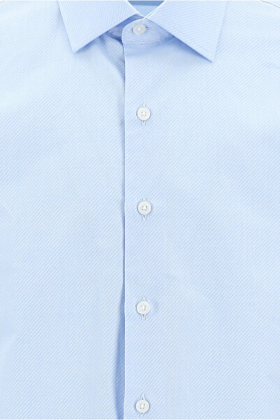 Abdullah Kiğılı Довгий рукав, облягаючий крій, класична бавовняна сорочка з візерунком