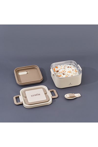 Aryıldız Beige 700 ml Bento Lunch Box