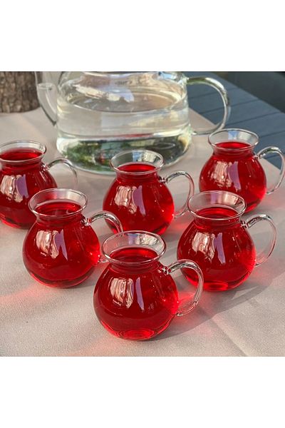AROW Borosilicate Tea Cup 6 Pieces