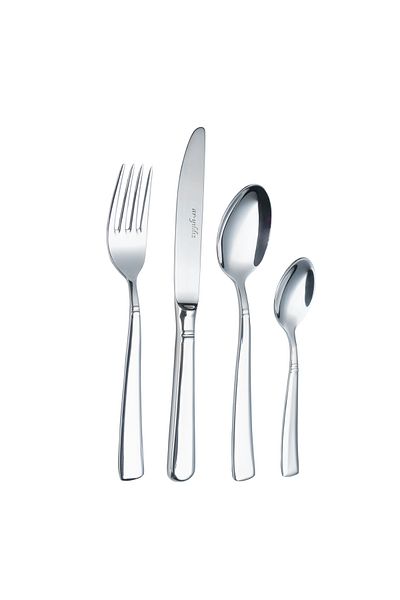 Aryıldız Atlantis 6-Person 24 Piece Fork Spoon Knife Set