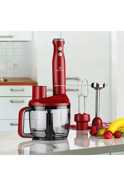 Aryıldız Red Multi-Functional Food Processor