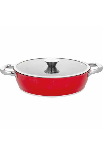 Aryıldız Trendy Induction Prestige Red Pot 28 cm