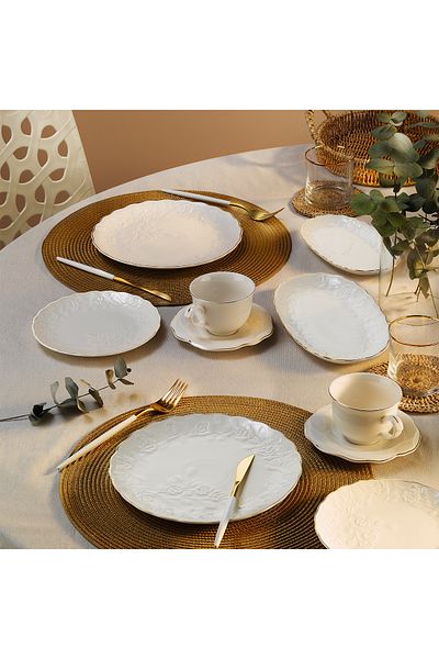 Aryıldız Bella 32 Piece Breakfast Set for 6 People