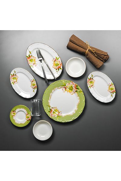 Aryıldız Linta Orsay 25 Pieces Breakfast Set for 6 People