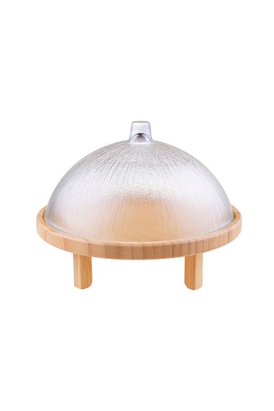 Bambum Kuga Glass Covered Footed Cake Pan 30 cm