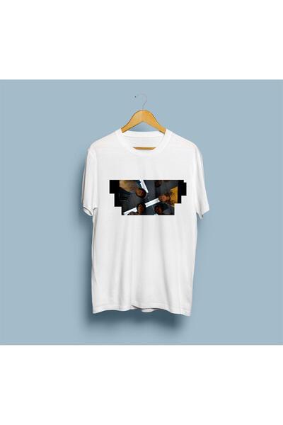 Bahriyeli Collection Tricou unisex cu design supradimensionat al personajelor din Stranger Things