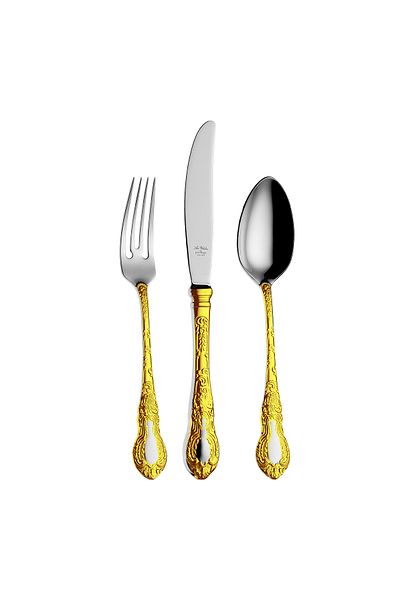 Aryıldız Çırağan Antique Series Plus 84 Pieces 12 Person Cutlery Set