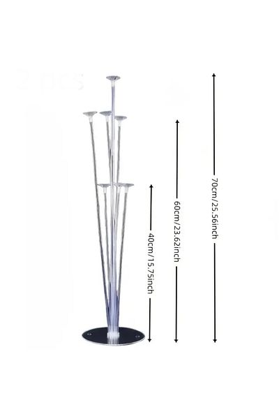 Deniz Party Store 1 Balloon Stand, 1 Chain Apparatus, 1 Balloon Adhesive Tape, Set of 3