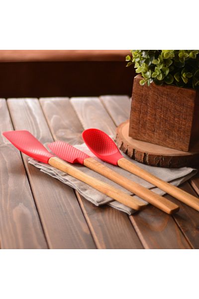 Bambum Bolly 3 Piece Spatula Set Large