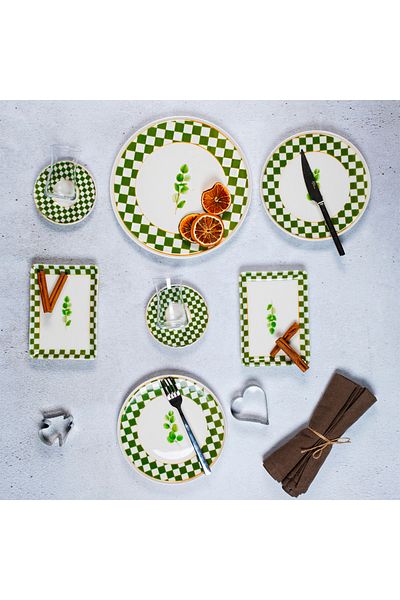 Aryıldız Elif 30 Piece Breakfast Set for 6 People