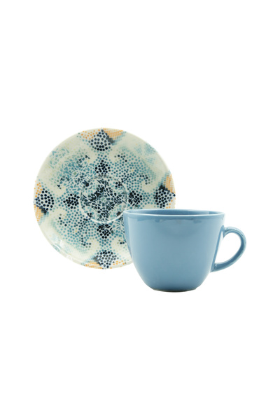 Tulü Porselen Tulu Luna 6-Person Tea Cup Set 210 ml