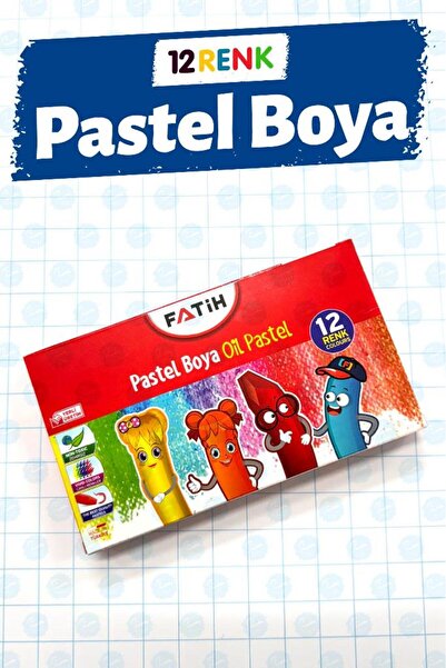 t tuğset etiket 12 لون قلم تلوين-T1409