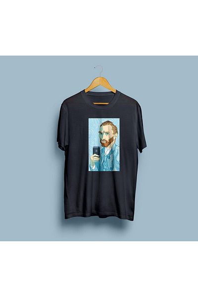 eioswear Van Gogh Designed Unisex Oversize T-shirt