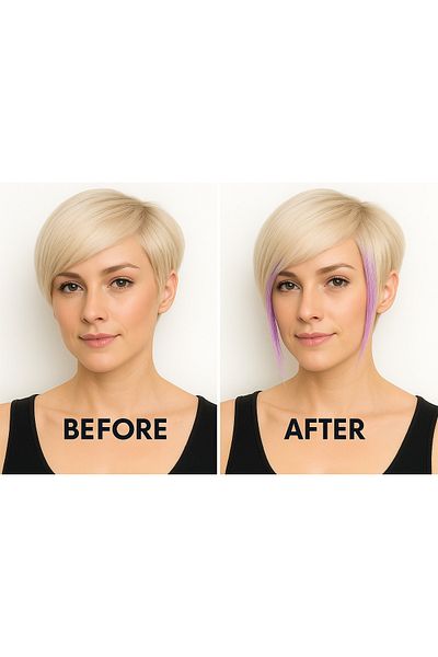 keep calm Lavender Highlights Clip-in Extensions Luxury Remy Hair