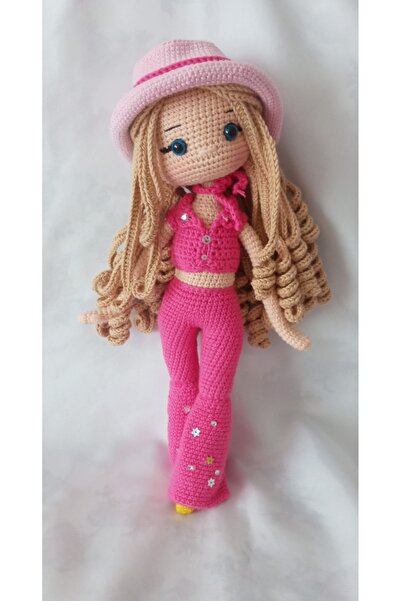 YUSUF TOKTAS TOYS CITY Toyscity Hi Barbie Bebek Amigurumi Örgü Oyuncak