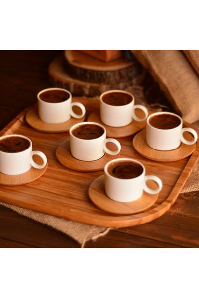 Bambum Mocha Square Tray