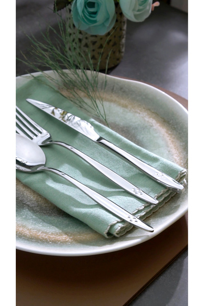 on-on Mira 60 Piece Fork Spoon Knife Set 18/10