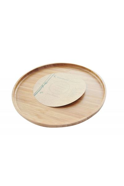Bambum Cappuccino Circle Tray