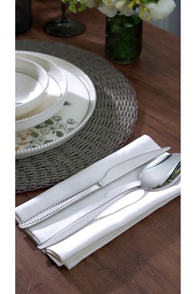 on-on Sapphire 36 Piece Fork Spoon Knife Set 18/10