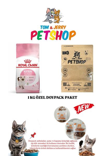 Royal Canin TOM&JERRYPETSHOP - Rcn Cat Fhn 36 Kitten Kedi Maması 1 Kg ÖZEL PAKET