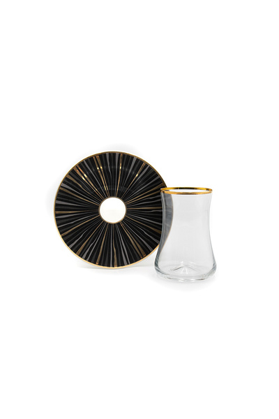 EVALIZA Sun Light 6 Kişilik 12 Parça Çay Seti