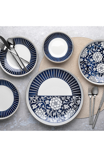 Aryıldız Ambrosia 24 Parça 6 Kişilik Yemek Takımı