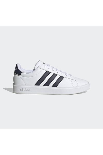 adidas White - Navy Blue Men's Lifestyle Shoes Gw9199 Grand Court 2.0