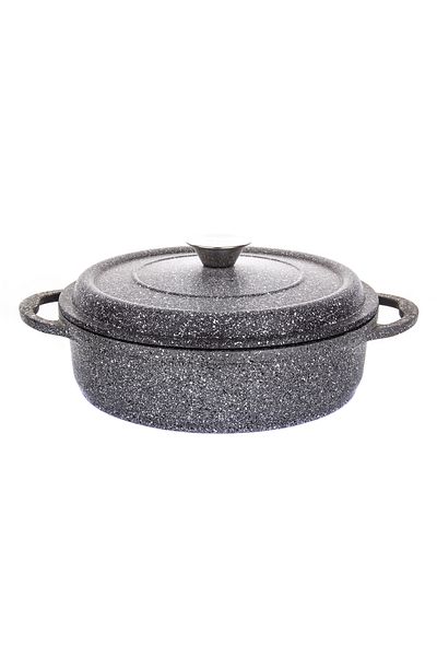 Aryıldız T-T Cast Alu Granitium Short Pot 28 cm
